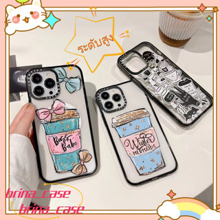 ❤️ส่งของขวัญ❤️ เคสไอโฟน 11 12 13 14 Pro Max การ์ตูน กราฟฟิตี ฤดูร้อน ความนิยม สไตล์คู่รัก Case for iPhone ป้องกันการตก