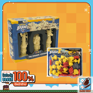 [ของแท้] Super Fantasy Brawl: Arena Statues &amp; Upgrade Token Board Game