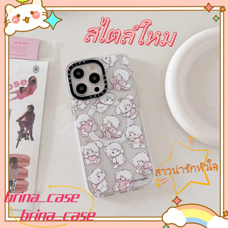 ❤️ส่งของขวัญ❤️ เคสไอโฟน 11 12 13 14 Pro Max การ์ตูน กราฟฟิตี สาวน่ารักหัวใจ ฤดูร้อน Case for iPhone ป้องกันการตก