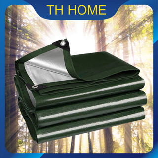 TH HOME ผ้าใบกันฝน,กันน้ำกันสาด (เจาะรู) ผ้าใบกันน้ํา หลายขนาด ผ้าใบ ผ้าใบกันแดดกันฝน ผ้าใบกันแดด ผ้าใบกันแดด【COD】