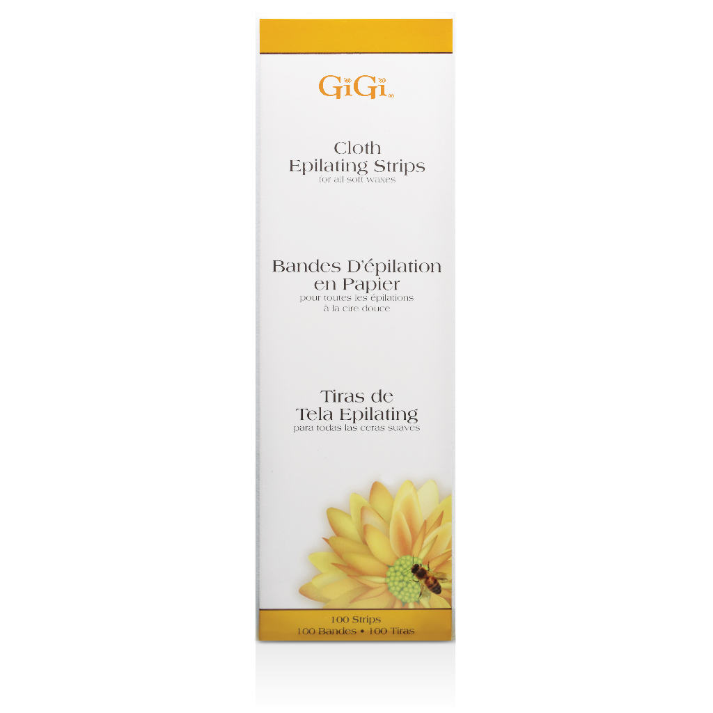 กระดาษสำหรับแว็กซ์ GiGi Cloth Epilating Strips (3" x 9")  (0510)