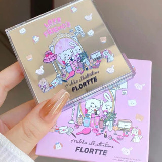 พาเลทอายชาโดว์ Flortte X MIKKO ลิขสิทธิ์แท้ แบรนด์ดังจากจีน