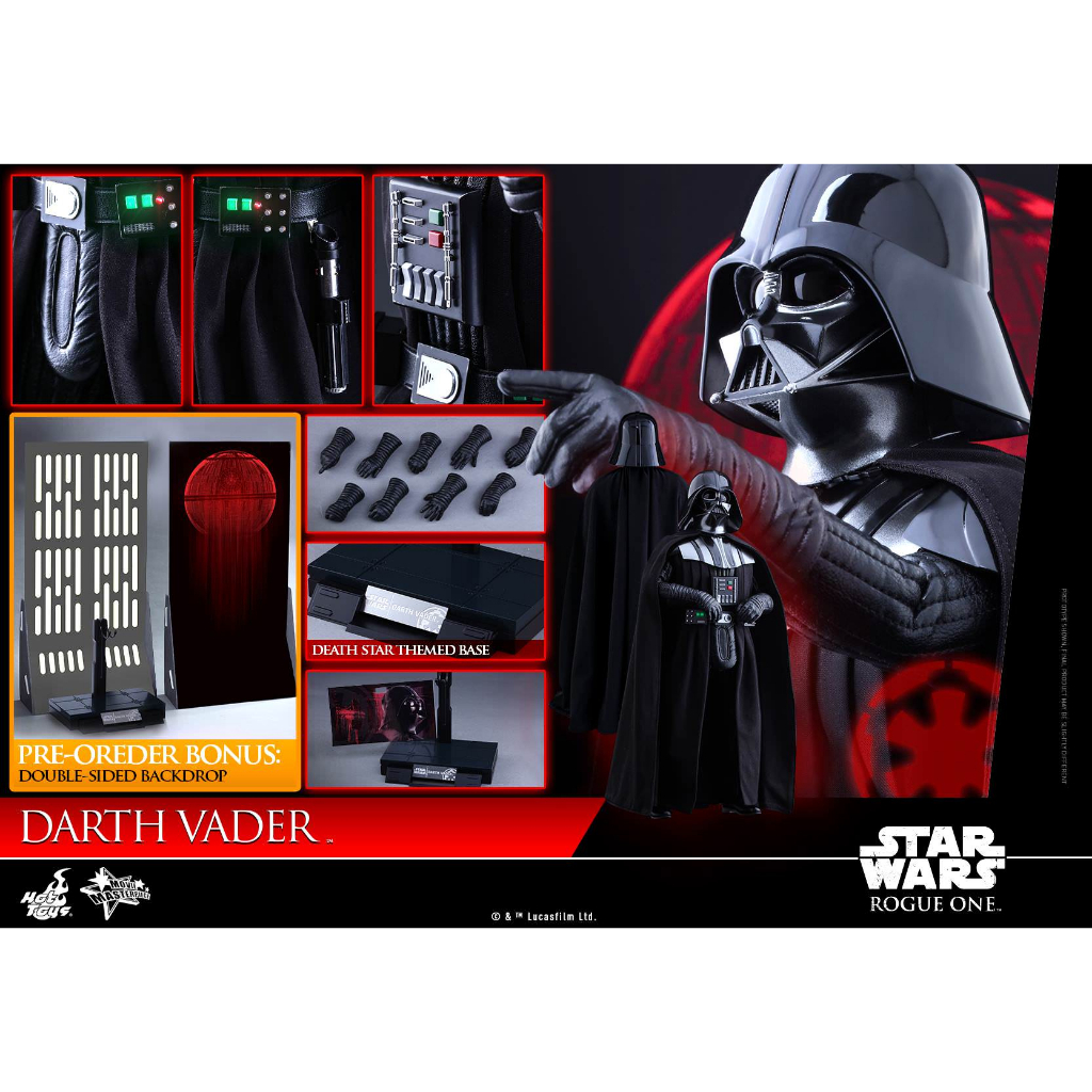 Hot Toys MMS388 Darth Vader - Star Wars : Rogue One มือสองสภาพดี **พร้อมส่ง**