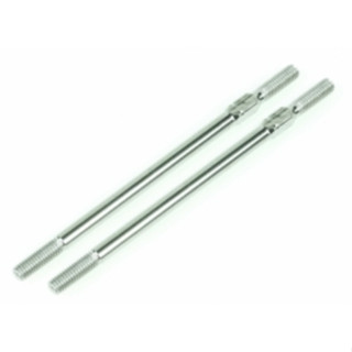 3Racing 64 Titanium 3mm Turnbuckle - 62mm (2 Pcs) 3RAC-TR362