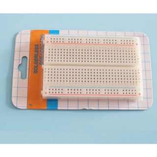 Mini Solderless Breadboard Bread Board 400 Holes Contacts Available Test Board 8.5*5.5CM