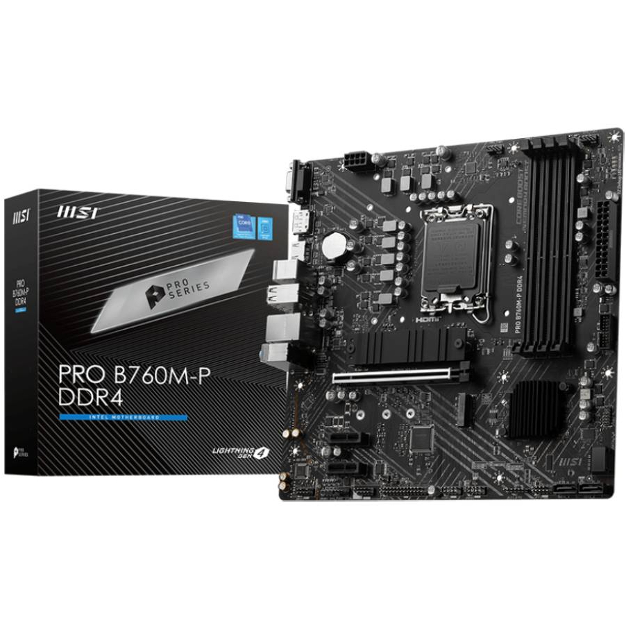 MSI PRO B760M-P DDR4 MAINBOARD