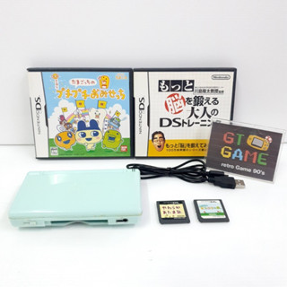 Nintendo DS lite 🧊 Ice blue menu Eng. USG-001 💙( 2006 ) Japan 🇯🇵90% 🌏