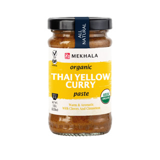 Mekhala น้ำพริกแกงกะหรี่ Yellow Curry Paste (100gm)