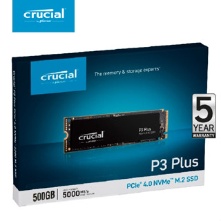 Crucial 500GB P3 PLUS NVMe M.2 SSD (Gen4)