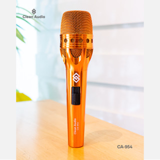 CLEAN AUDIO : CA-954 ORANGE DYNAMIC CARDIOID MICROPHONE