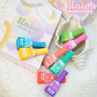 เซตสีเจลเกาหลี Union collection 8 สีNeon syrup แบรนด์พรีเมี่ยม Sweet Candy Korea🇰🇷ของแท้นำเข้าจากเกาหลี🇰🇷พร้อมส่ง