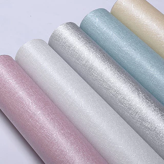 (ส่งทันที) Wall Kip วอลเปเปอร์ สีพื้น พรีเมียม ติดผนัง สติ๊กเกอร์ กาวในตัว ติดง่าย