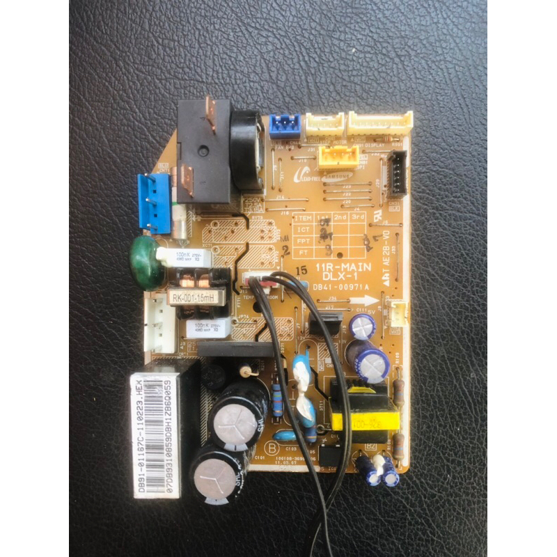 แผงวงจรแอร์ Samsungรุ่นAS10UGP(11R-MAIN DLX-1 สินค้ามืงสองใช้งานได้100