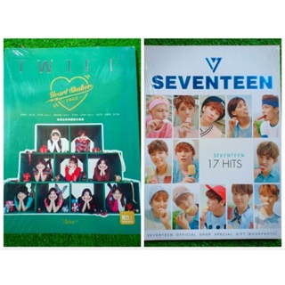 โฟโต้บุ๊ค photobook สีทั้งเล่ม twice seventeen เล่มหนาสีชัด