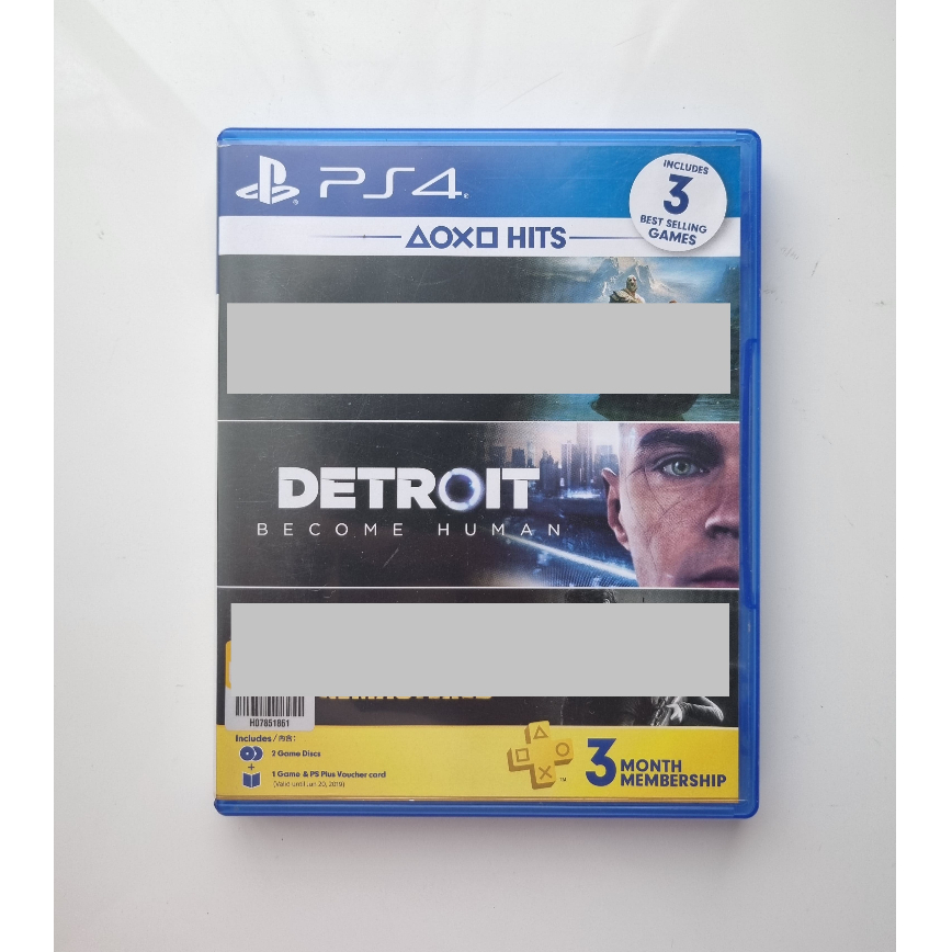 แผ่นเกม PS4 | Detroit Become Human (มือสอง)