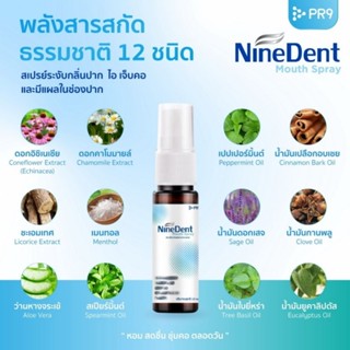 Ninedent mouth spray เม้าส์สปรย์
