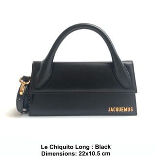 Jacquemus le chiquito long black