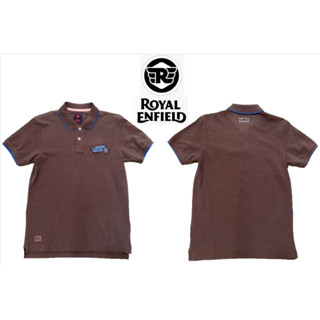 เสื้อโปโล MOTORCYCLING BROWN