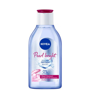 Nivea Bright Pearl Make Up Clear Micellar Water 400Ml นีเวีย ไบรท์ เพิร์ล เมค อัพ เคลียร์ ไมเซล่า วอเตอร์ 400มล.