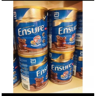 โฉมใหม่ Ensure เอนชัวร์ ช็อกโกแลต 850 กรัม 1 กระป๋อง Ensure Chocolate 850g 1 Tin อาหารเสริมสูตรครบถ้วน สำหรับผู้ใหญ่