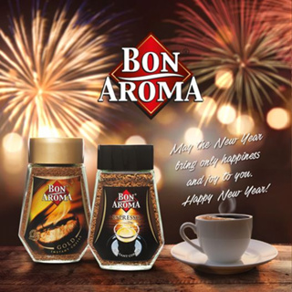 Bon Aroma Gold / Espresso บอน อโรมา โกลด์ / เอสเปรสโซ่ กาแฟสำเร็จรูปชนิดฟรีซดราย100 กรัม