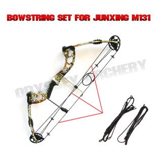 JUNXING M131 STRING IN SET DIY COMPOUND BOW ACCESSORY FOR ARCHERY HUNTING SHOOTING