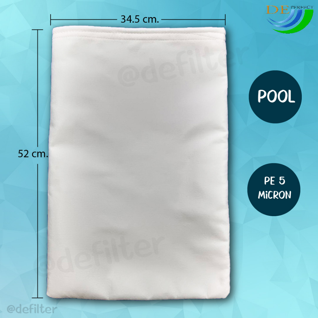 PO002 ถุงกรองสระว่ายน้ำ Pool Filter Bag 5 ไมครอน