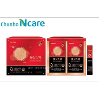 🌱ChunhoNCare KOREAN RED GINSENG STICK (DIETARY SUPPLEMENT PRODUCT) โคเรียนเรด จิงเส็งสติ๊ก โสมแดง