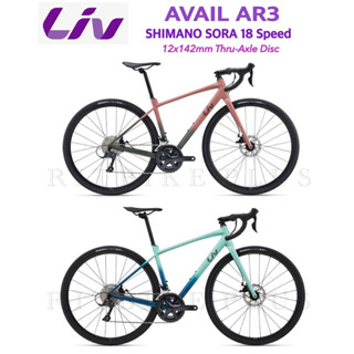 **ผ่อนได้**จักรยานเสือหมอบ Liv Avail AR3 2022 เฟรมอลู Shimano SORA 12x142mm thru-axle