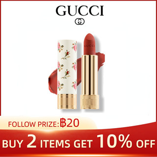 GUCCI Floral Lipstick Moisturizing Matte Lipstick #25