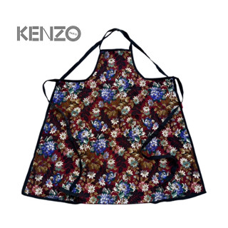 Kenzo paris ผ้ากันเปื้อนลายดอกไม้ เคนโซ