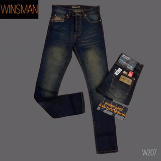 กางเกงยีนส์ ทรง slim ยืดนุ่ม ยี่ห้อWINMAN มีหลายสี เอว28-42ราคาถูก
