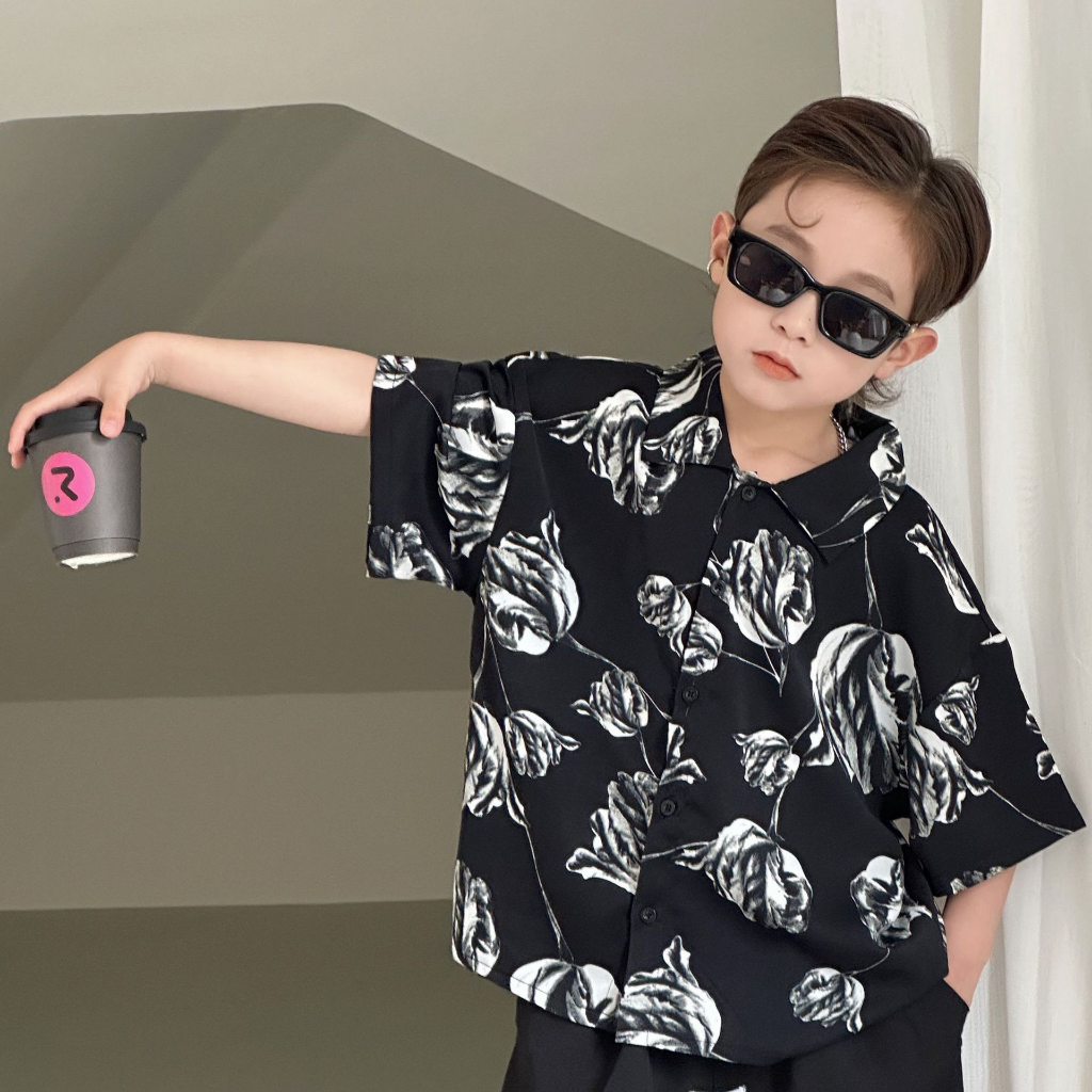 พร้อมส่ง ☑️ เสื้อเชิ้ตแฟชั่นเด็ก