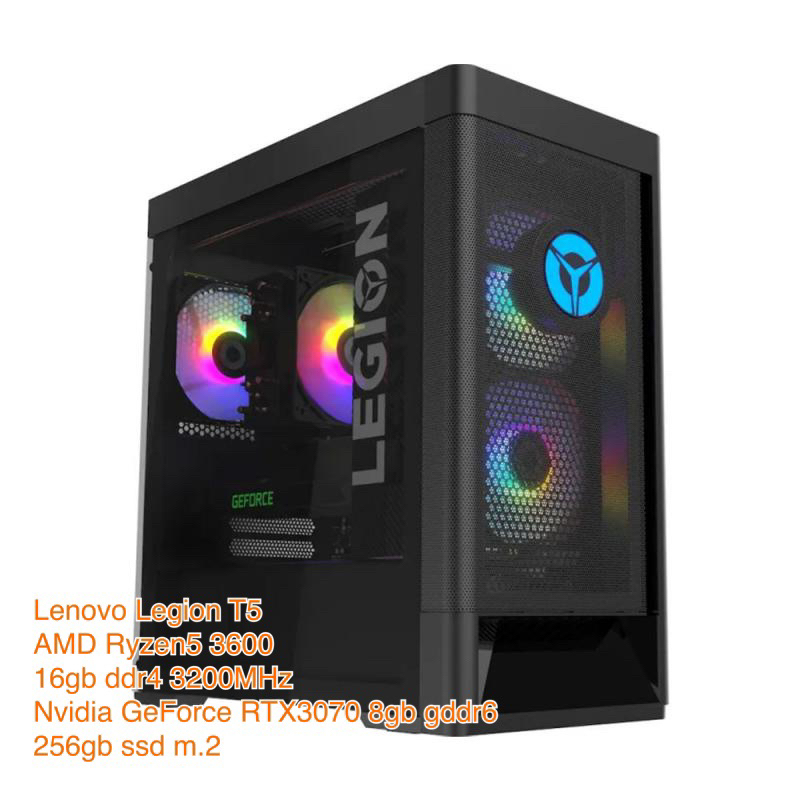 [มือสอง สภาพดีมาก ประกันถึง 8/2025] Lenovo Legion T5 26AMR5