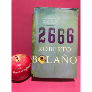 ROBETO BOLANO 2666 หนังสือมือสอง ภาษาอังกฤษ นิยายภาษาอังกฤษ