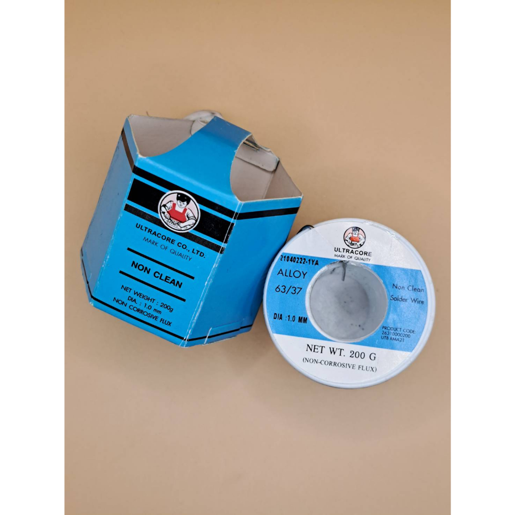 ตะกั่ว 63/37 Non Clean (ฟ้า)