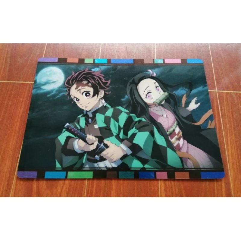 Ichiban Kuji​ Kimetsu​ No​ Yaiba​ แผ่นรองเมาส์ ของแท้