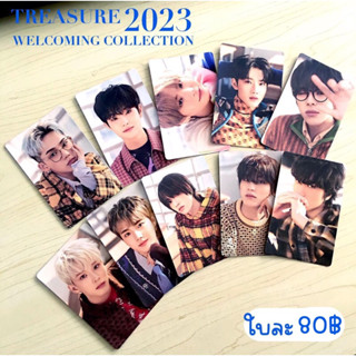 การ์ดสะสม TREASURE 2023 welcoming collection แท้💯