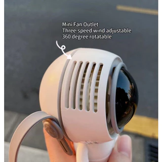 พัดลมพกพา USB ปรับลม 3 ระดับ น้ำหนักเบา ชาร์จได้ หลากหลายสี