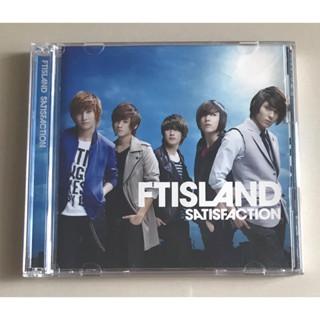 ซีดีเพลง ของแท้ ลิขสิทธิ์ มือ 2 สภาพดี...ราคา 250 บาท “F.T. Island” ซิงเกิ้ล “Satisfaction” (CD+DVD)*Made In Japan*