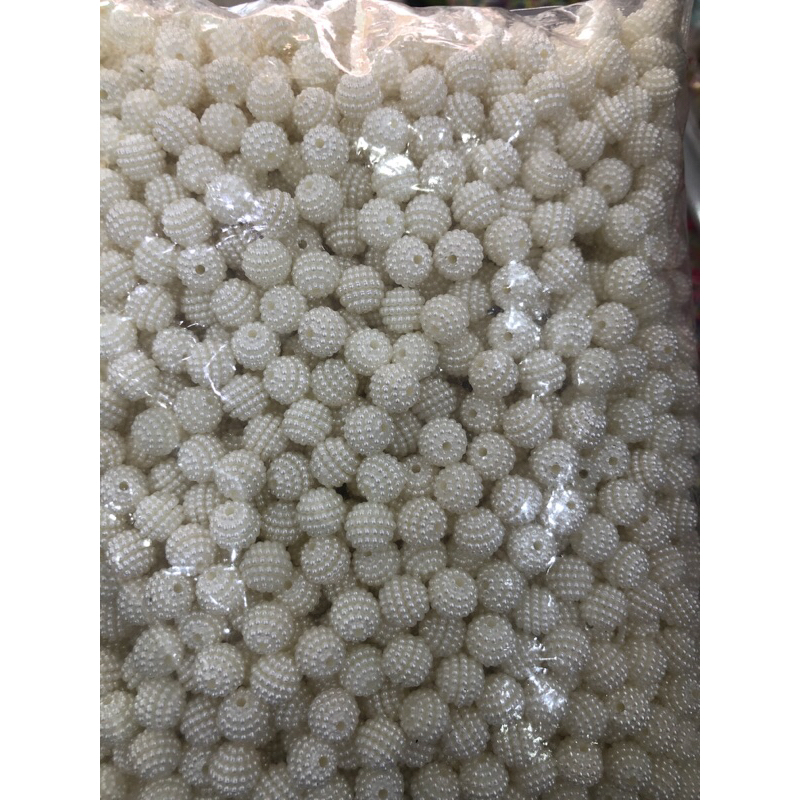 ลูกปัดมุกแฟนซีสวยๆสินค้าDIYถุงล่ะ100กรัม
