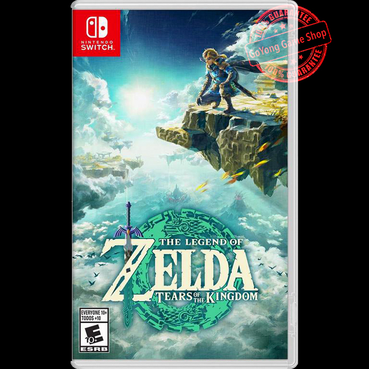 The Legend Of Zelda Tears Of The Kingdom ( มือ1 ) ( Zone US/Asia ) แผ่นเกมส์ Nintendo switch