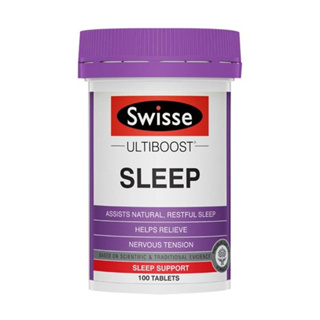 Swisse Ultiboost Sleep Supplement | Herbal Based Bedtime Sleep Aid เสริมการนอนหลับ สมุนไพรช่วยนอนหลับก่อนนอน