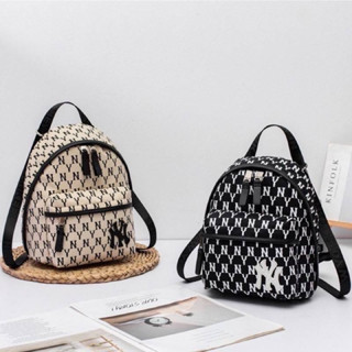 กระเป๋า MLB รุ่น mini backpack crossbody bag handbag ผ้าใบ กระเป๋าเป้มินิ #NY