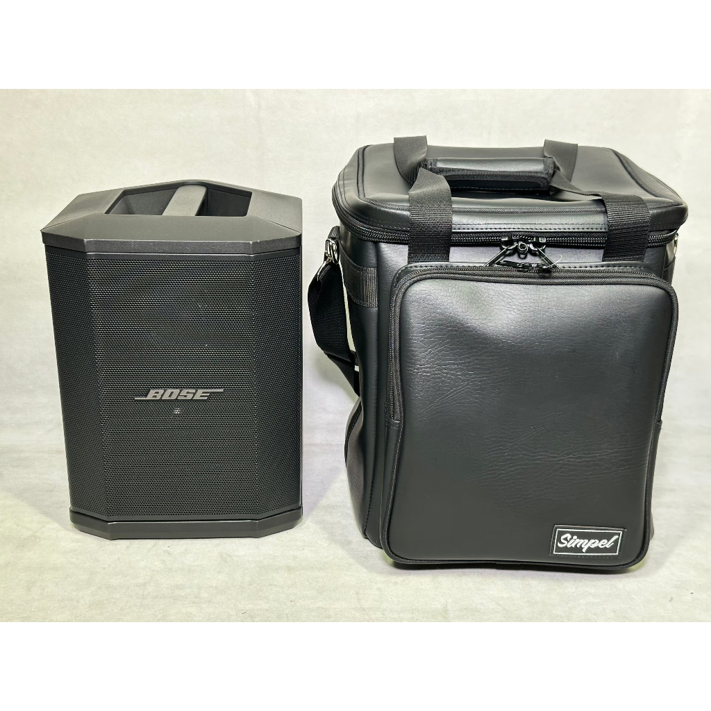 กระเป๋าลำโพง Bose S1Pro และ S1Pro plus [แบบหนังPU] สีดำ (simpel)