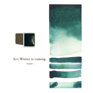 HANDMADE WATERCOLOR | S02 Winter is coming | สีน้ำแบบก้อน อุปกรณ์ศิลปะ