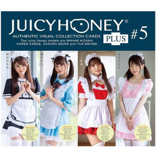 Rareหายากมาก!!Juicy Honey Collection Card Plus 5 Full set Base card