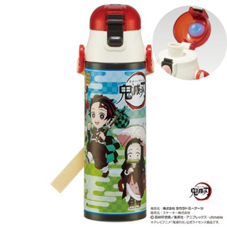 SALE!!! ลดเยอะมาก
กระติกน้ำเก็บอุณหภูมิ Skater :  One- push direct stainless steel bottle ขนาด 580ml.