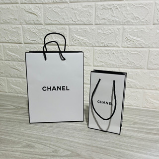 ถุงแบรนด์เนม แท้ prada chanel พราด้า ชาแนล ถุงกระดาษ ของแท้ รับประกัน paul smith