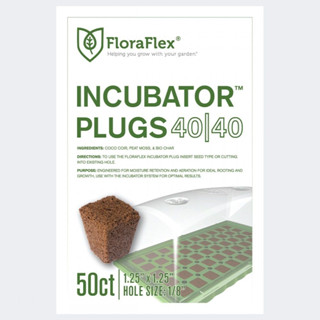 ดินมะพร้าวเพาะ 40l40 PLUGS INCUBATOR 50ชิ้น